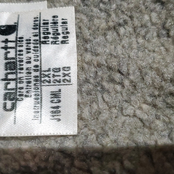 Carhartt Winter Weight Sherpa Lined Work Jacket 2XL - Picture 6 of 10